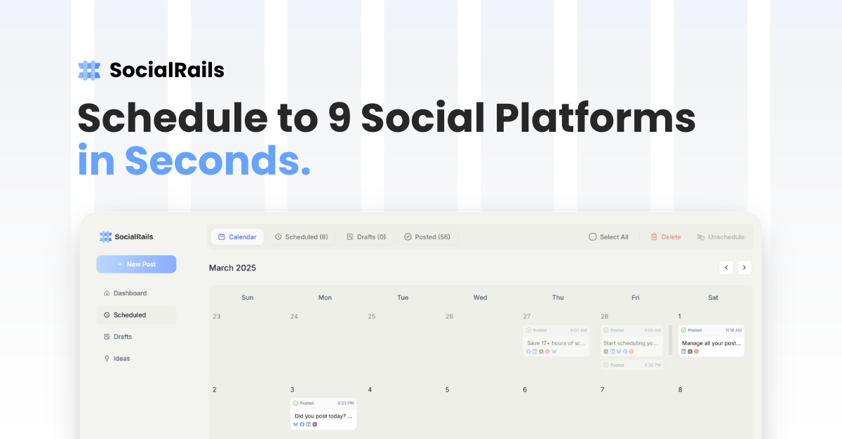 SocialRails - Product Image