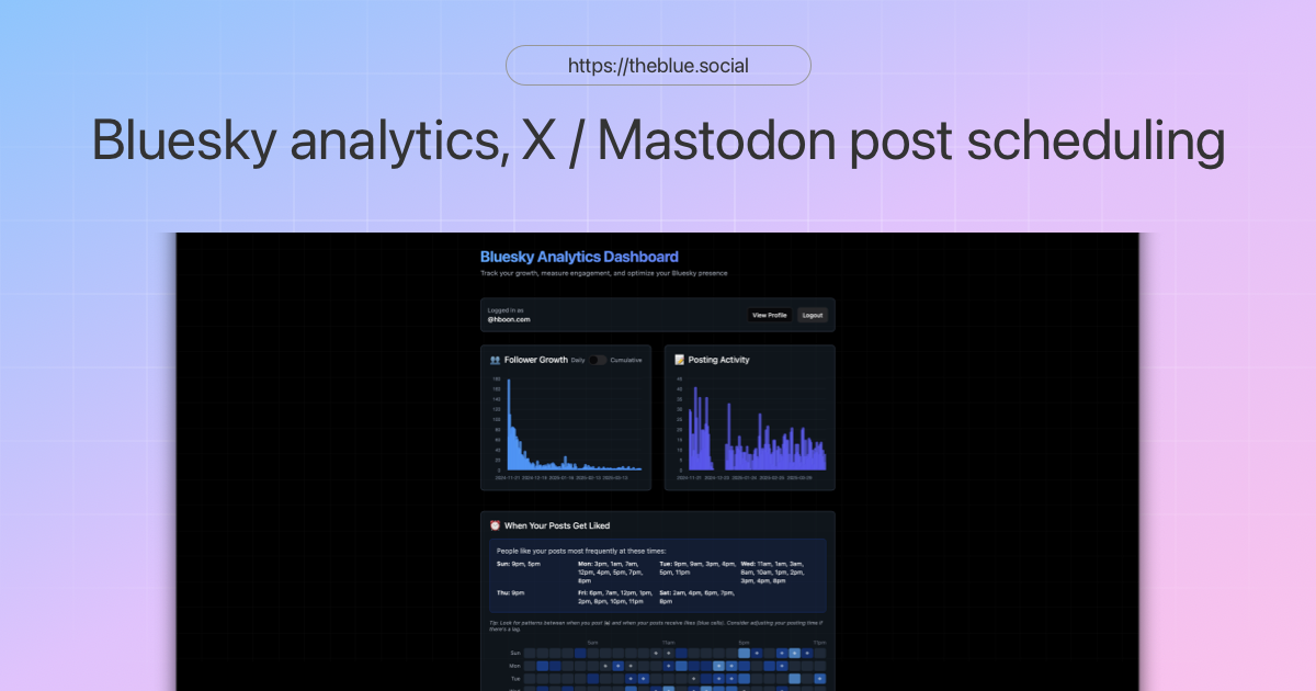 TheBlue.social - Product Image