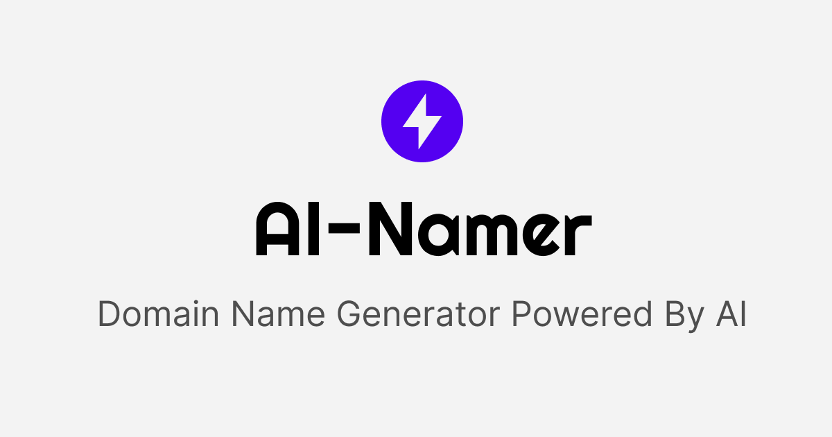 AI-Namer - Product Image