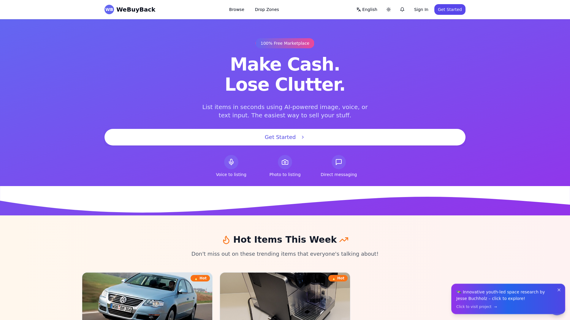 WeBuyBack - Product Image