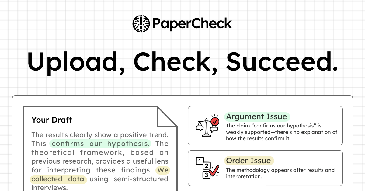 PaperCheck - Product Image