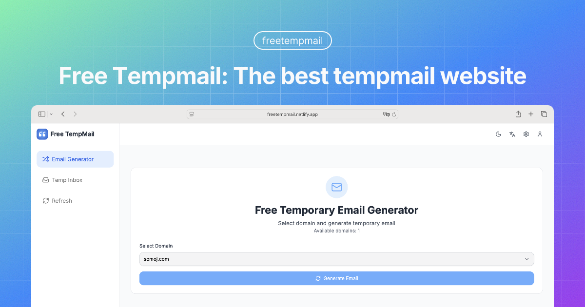 TempMail - Product Image