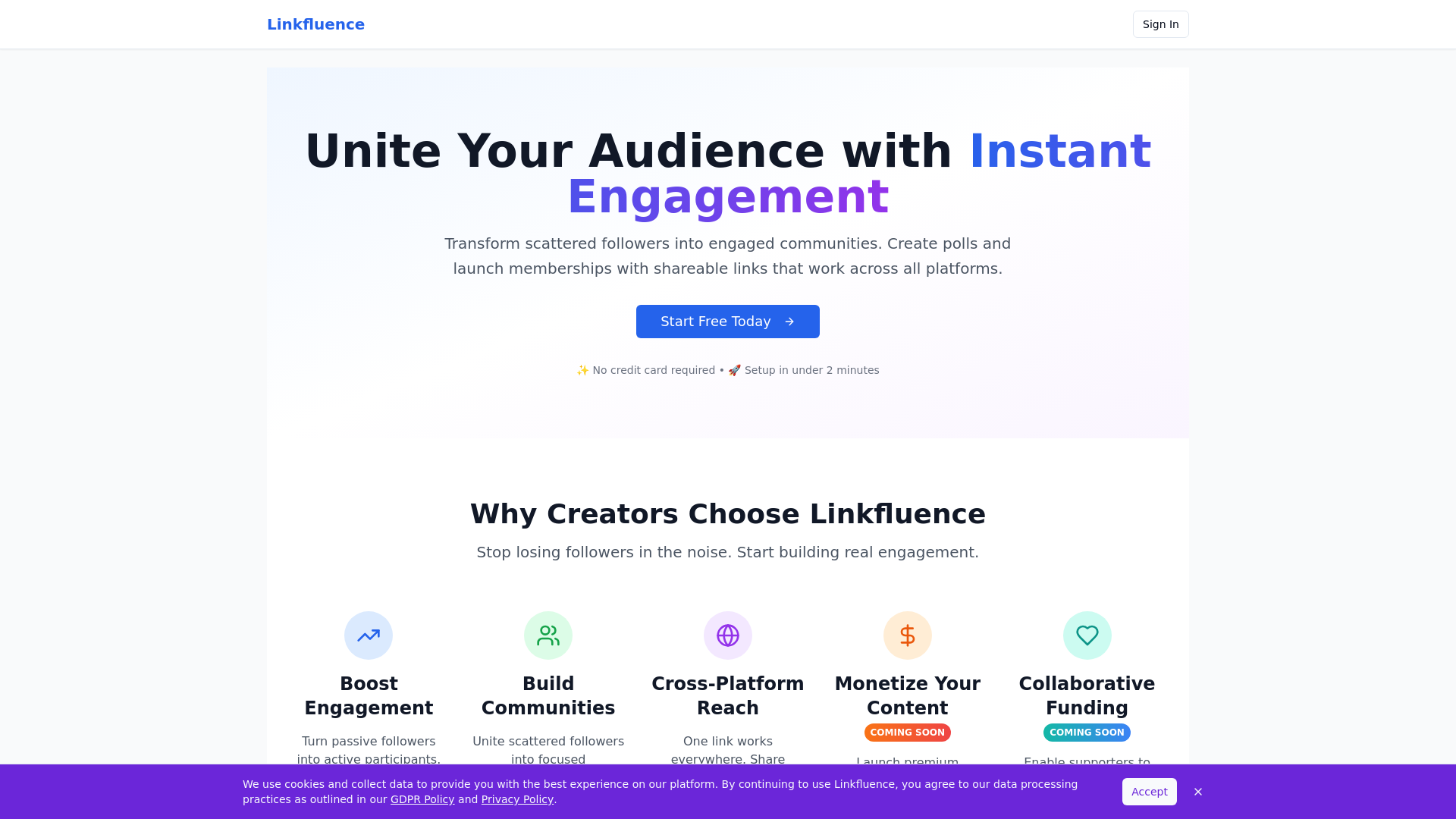 Linkfluence - Product Image