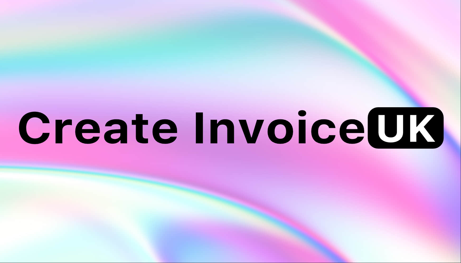 Create Invoice UK - Product Image