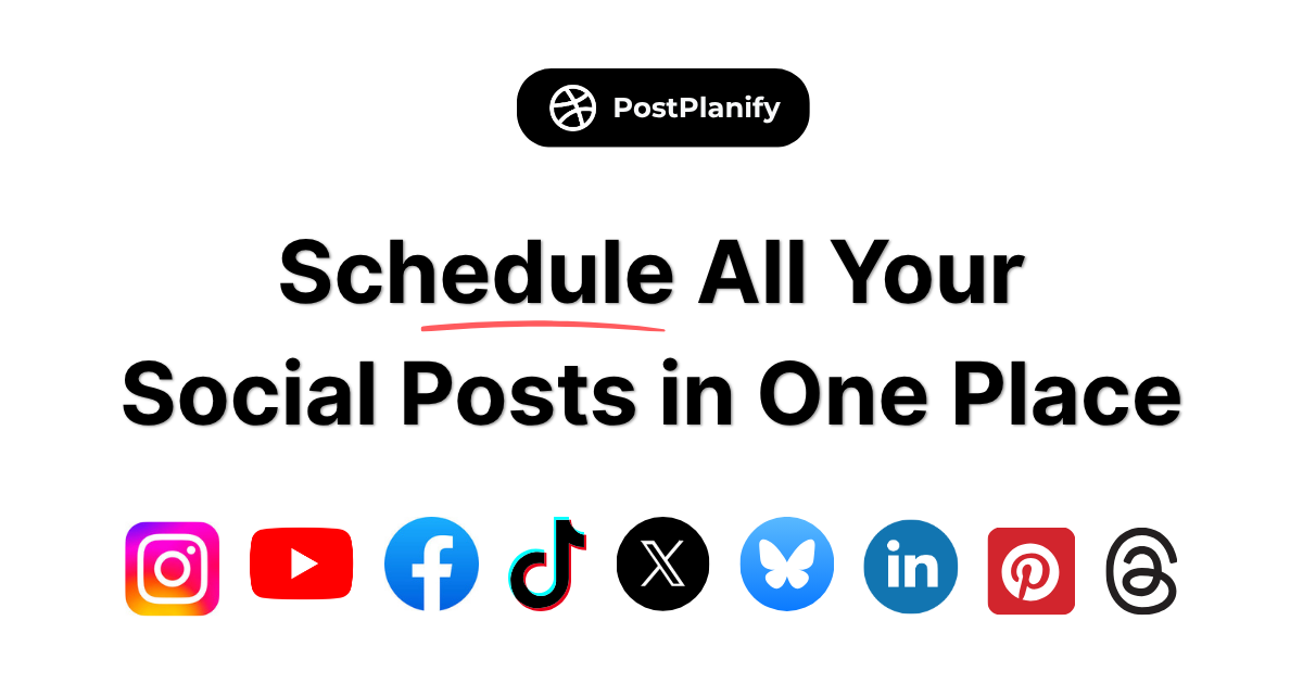 PostPlanify - Product Image