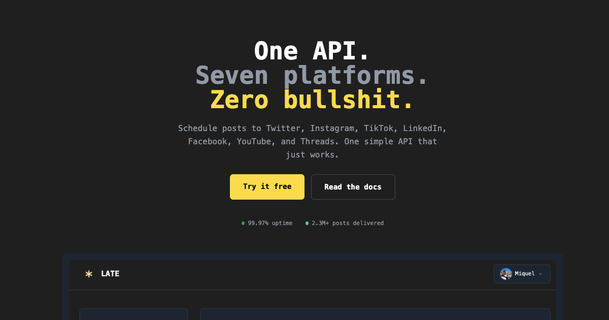 Late - Product Image