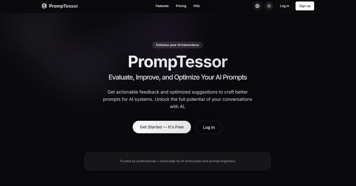 PrompTessor - Product Image