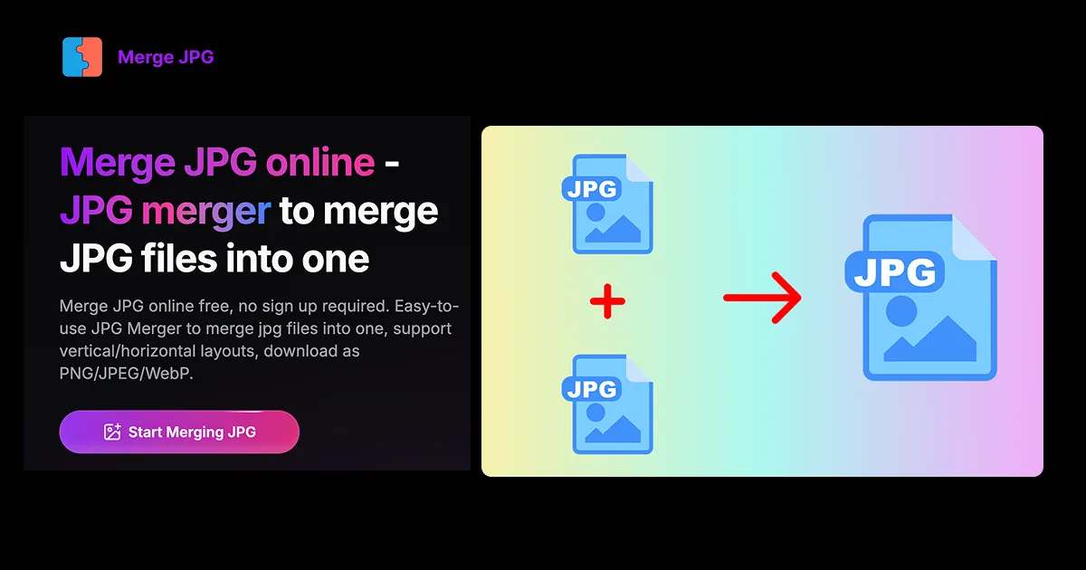 Merge JPG product screenshot