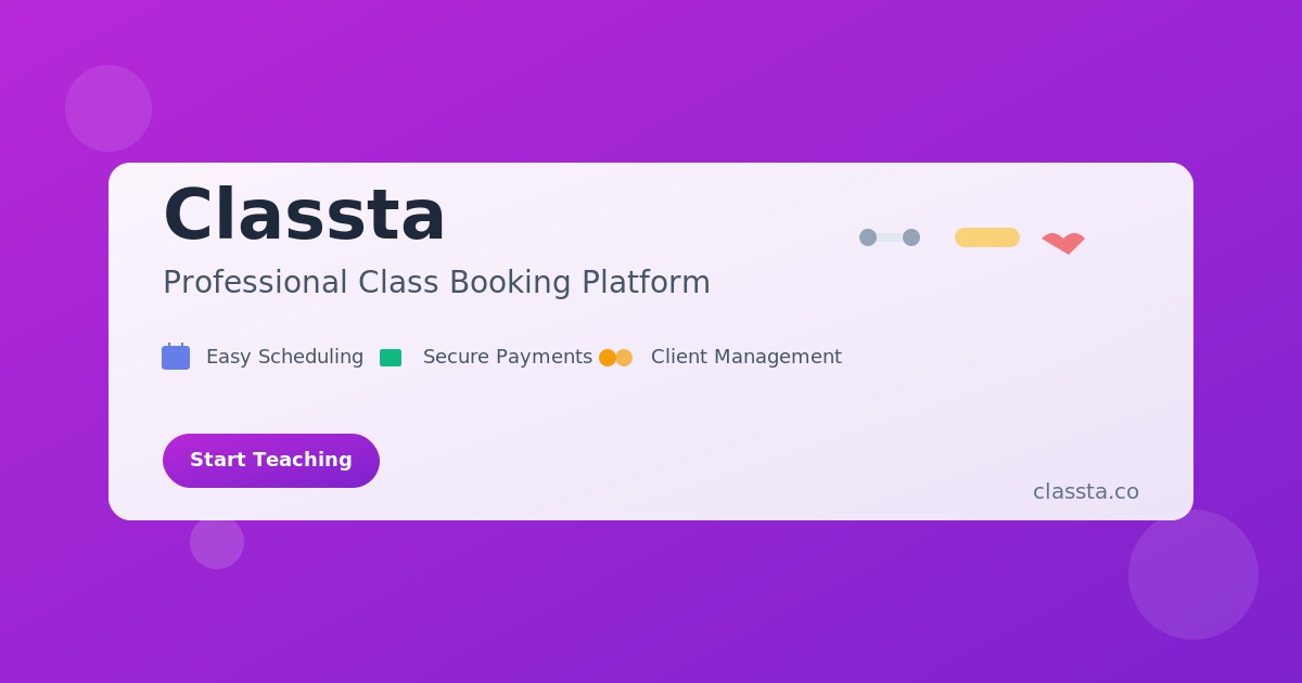 Classta product screenshot