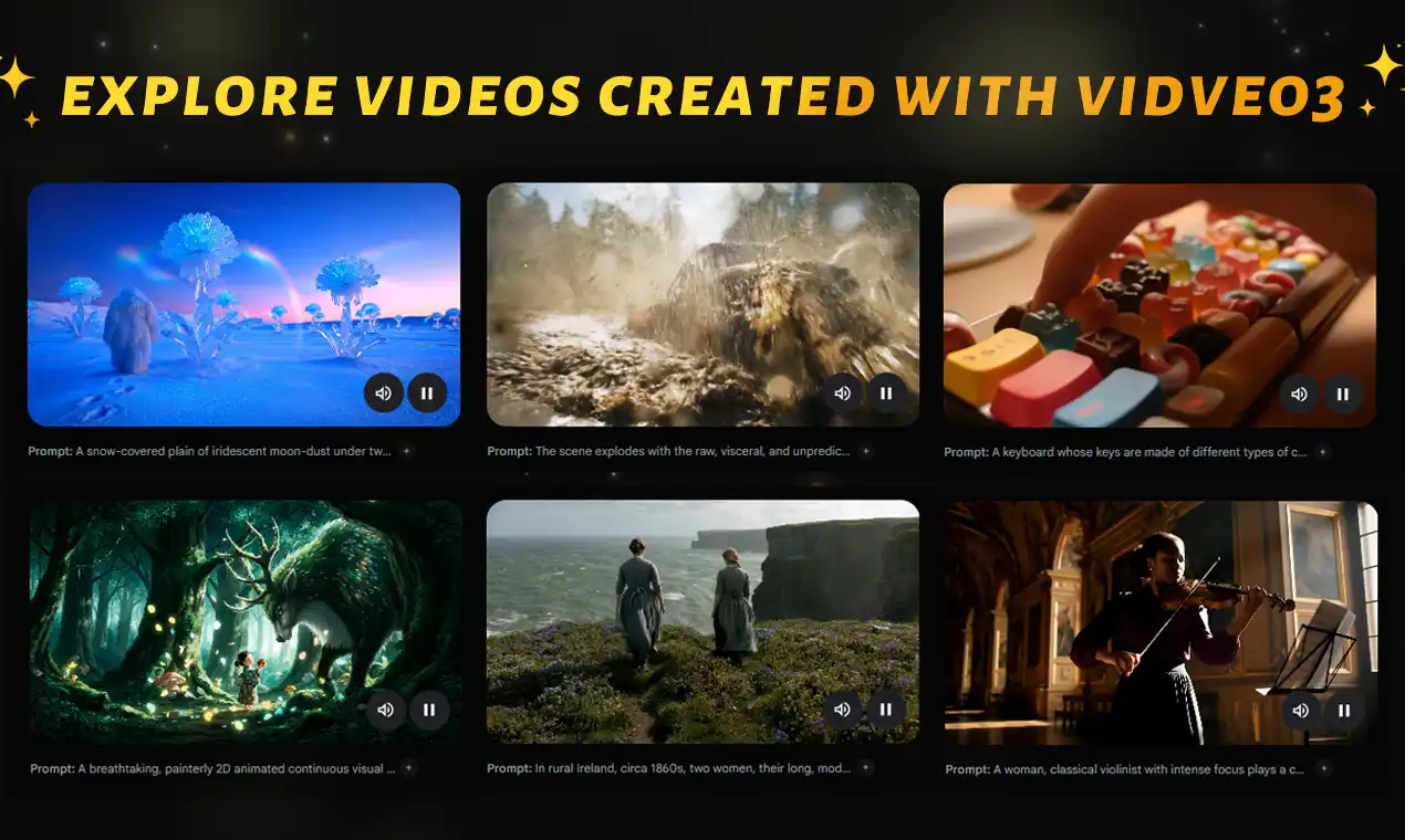 Veo 3 product screenshot