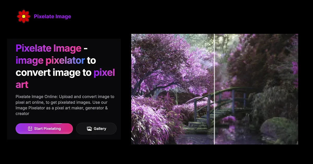 Pixelate Image product screenshot