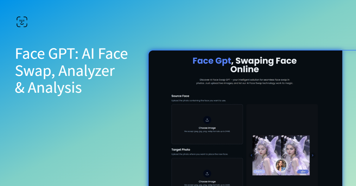 Face GPT product screenshot
