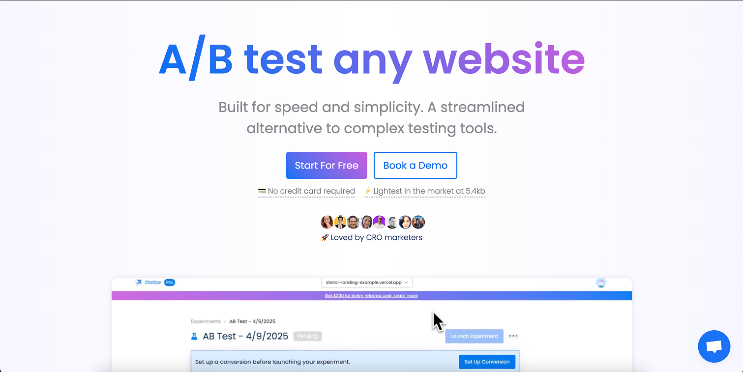 Stellar product screenshot