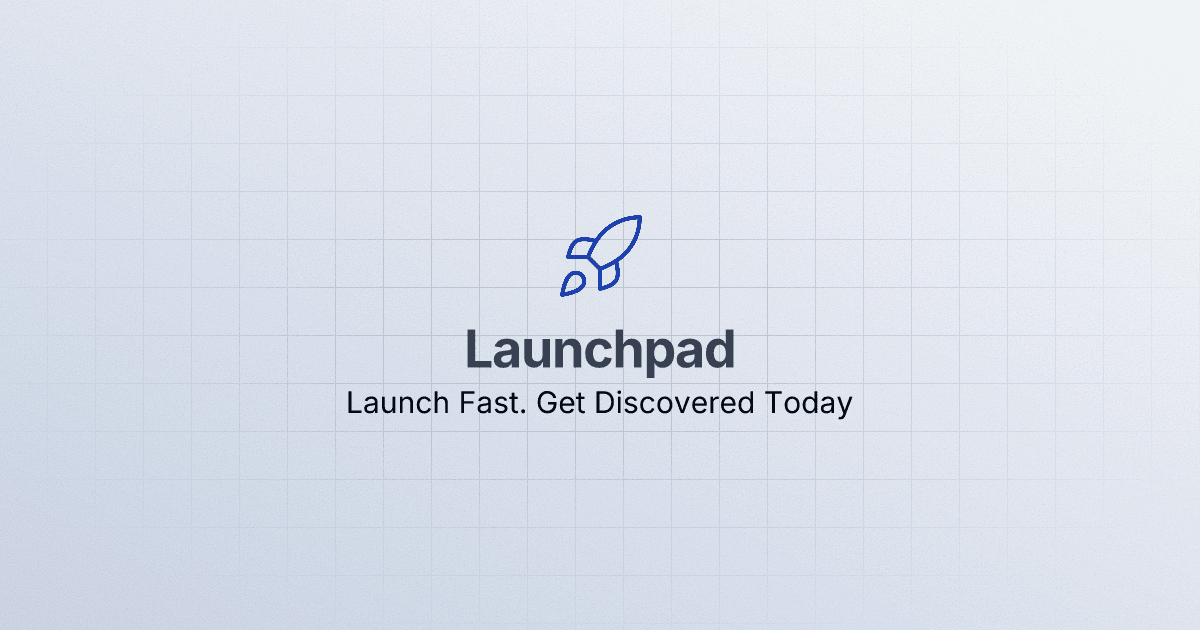 Launchpad product screenshot