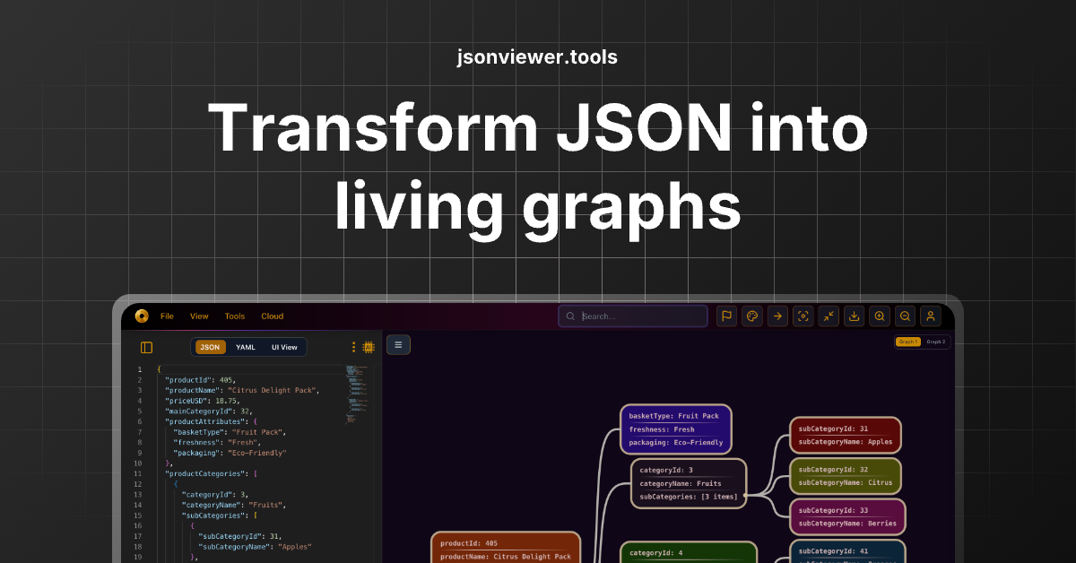 JSON Viewer product screenshot