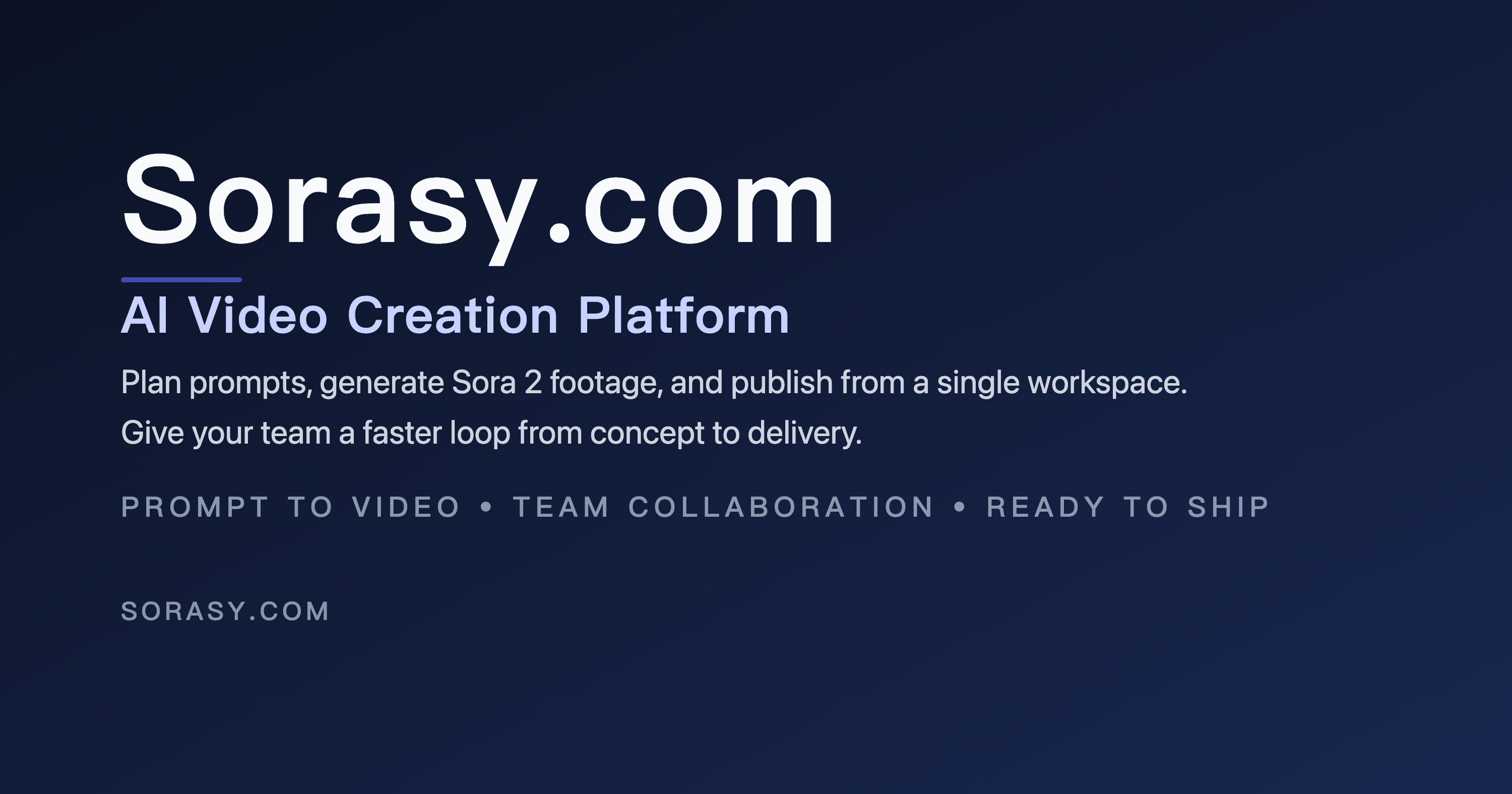 Sorasy product screenshot