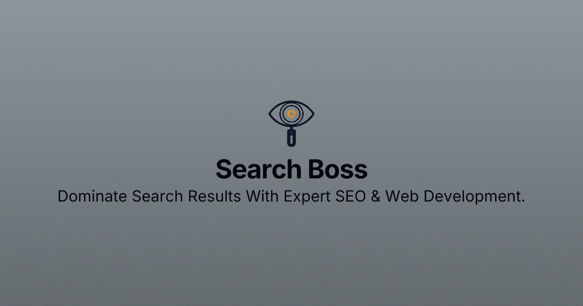 Search Boss product screenshot