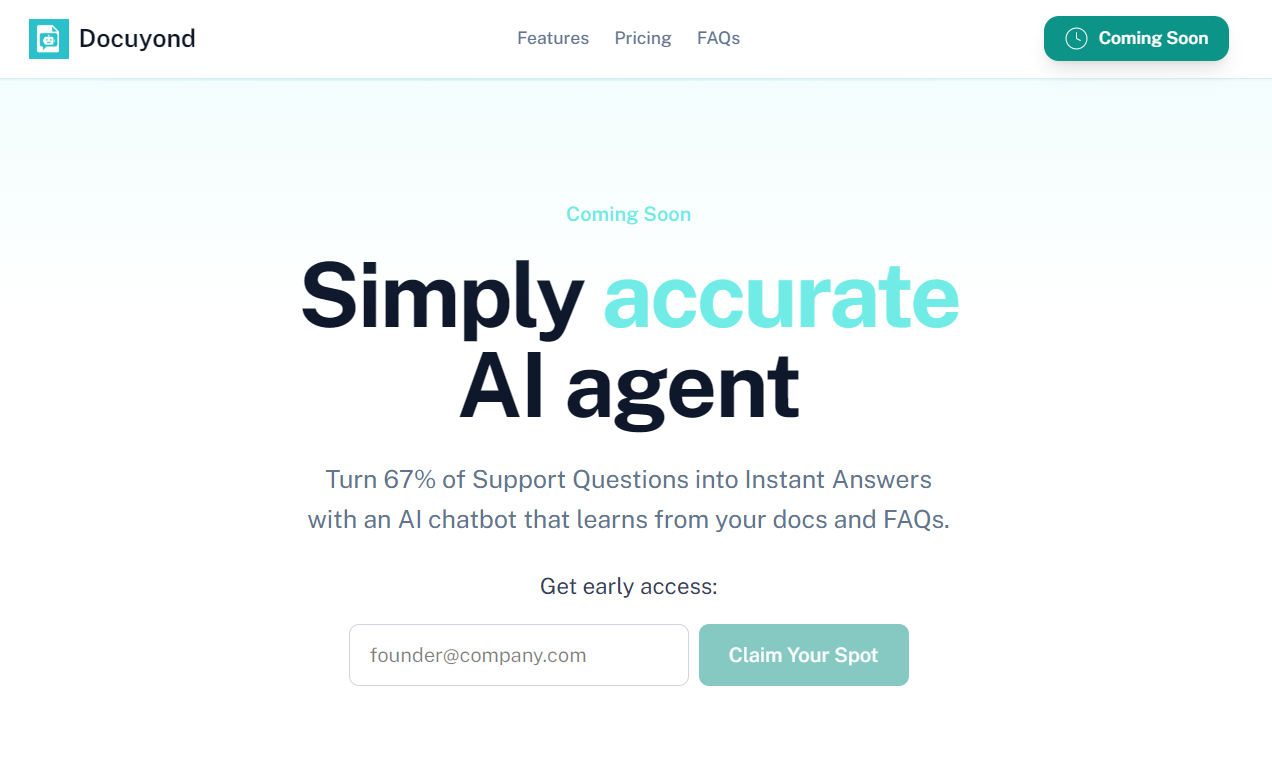 Docuyond product screenshot
