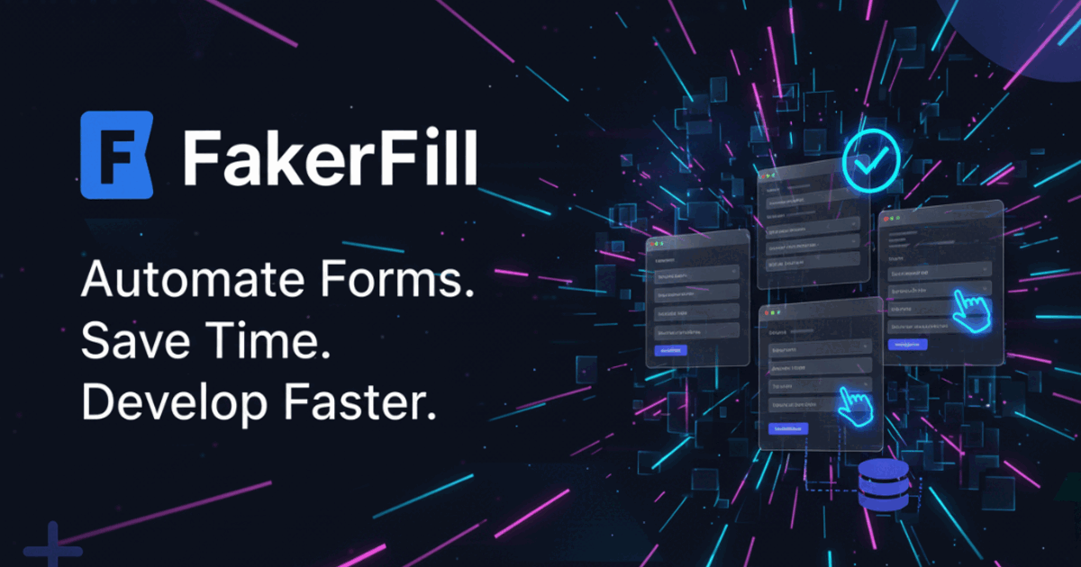 FakerFill product screenshot