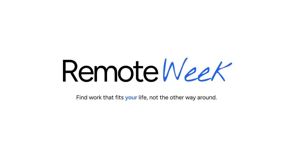 RemoteWeek product screenshot