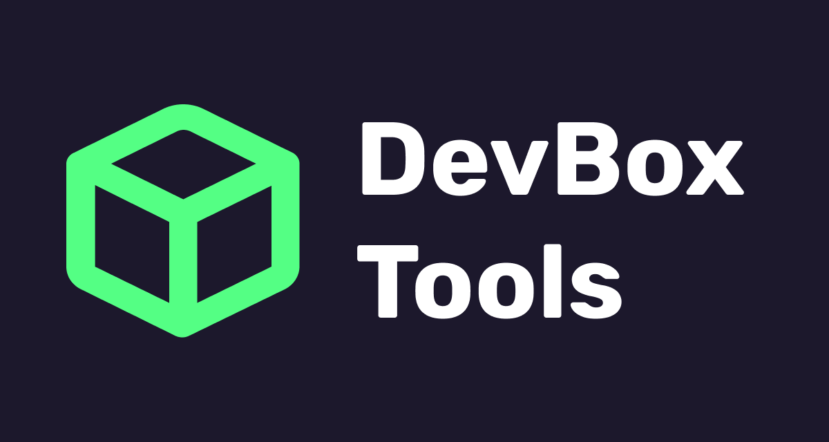 DevBox Tools product screenshot