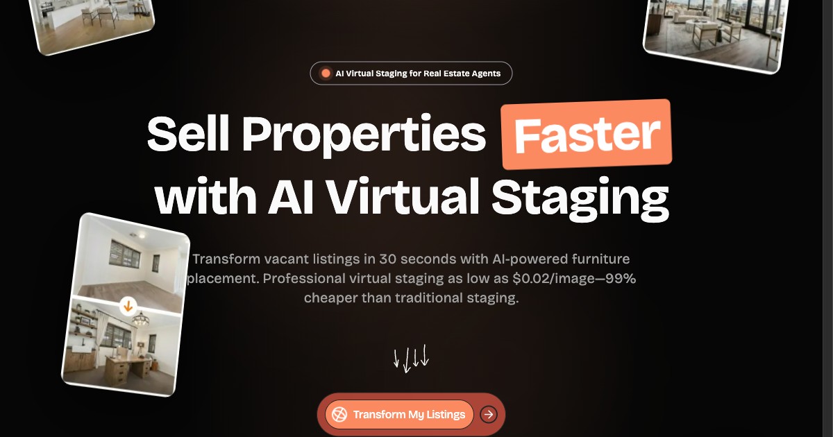 RoomX AI product screenshot