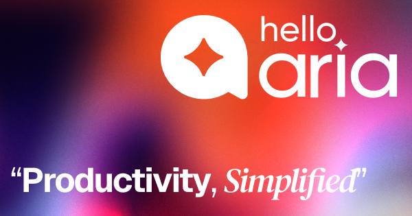 Hello Aria product screenshot