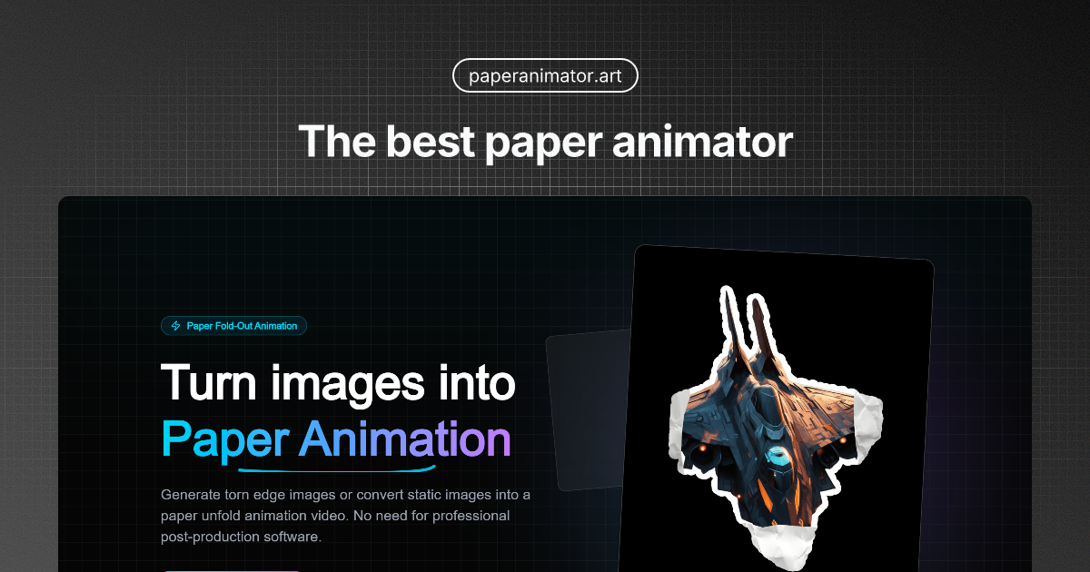 PaperAnimator-Art product screenshot