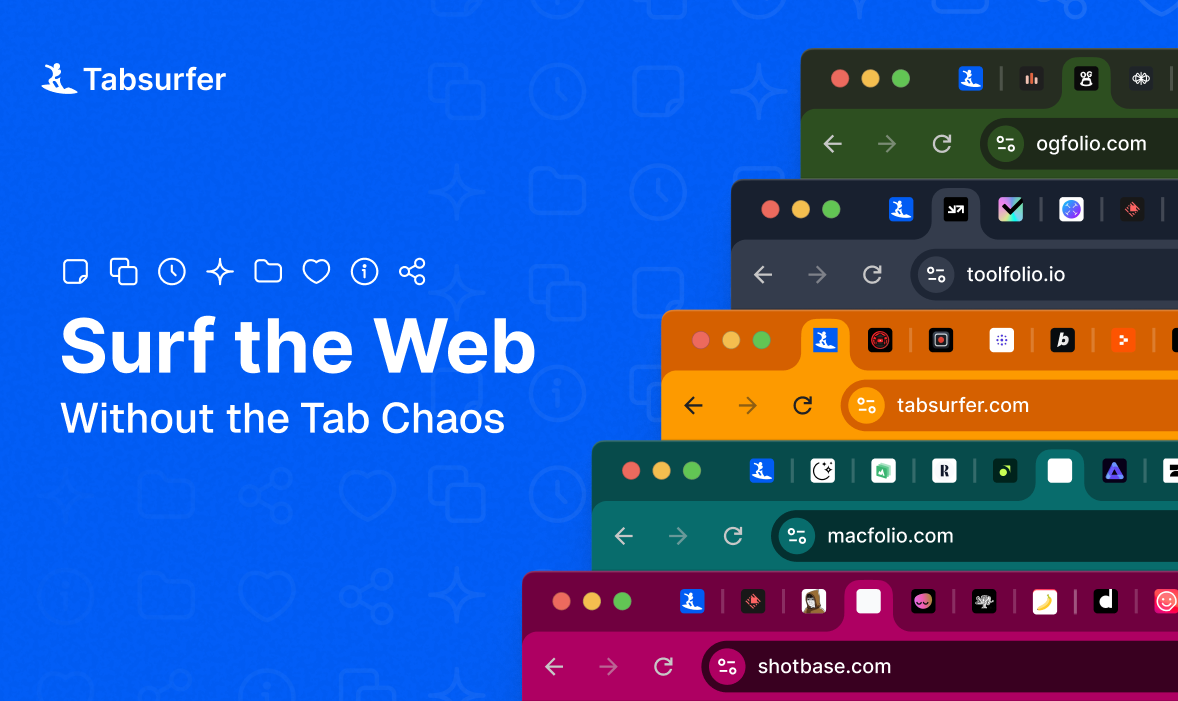 Tabsurfer product screenshot