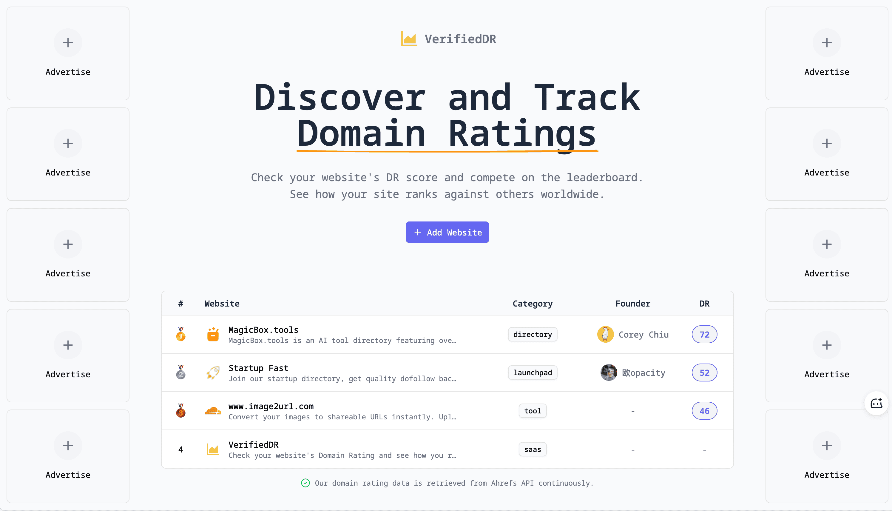 VerifiedDR product screenshot