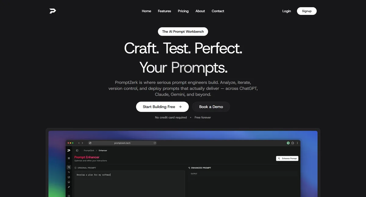 PromptZerk product screenshot