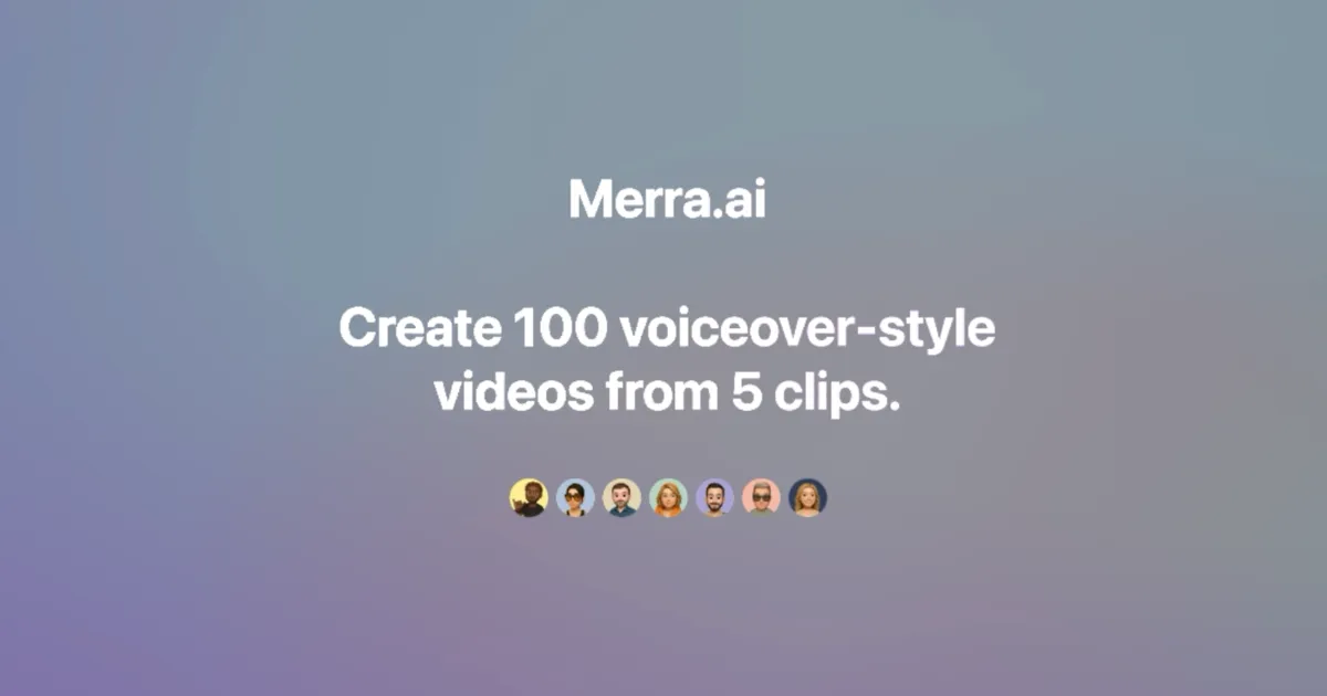 Merra product screenshot