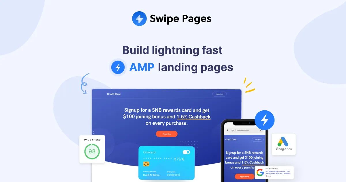 Swipe Pages product screenshot