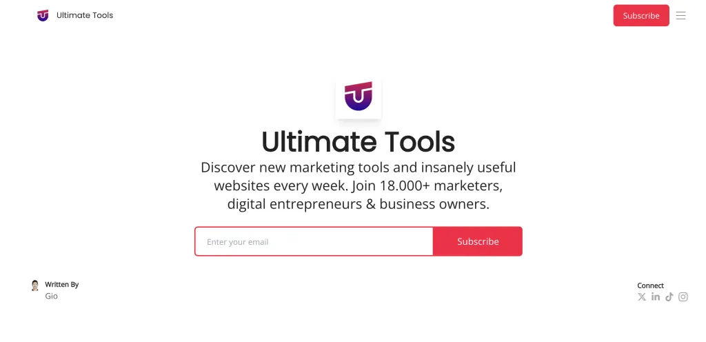 Ultimate Tools product screenshot