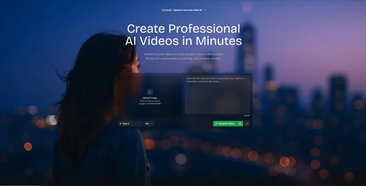 VidFlux AI product screenshot