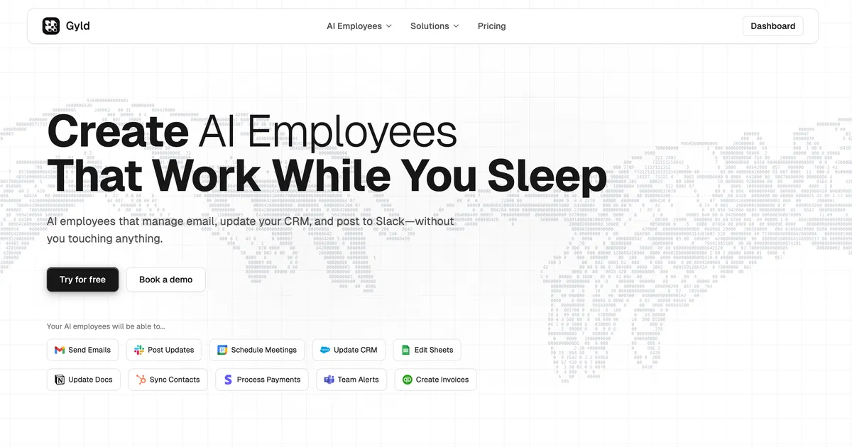 Gyld product screenshot