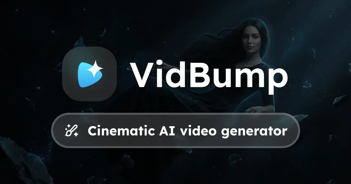 VidBump product screenshot