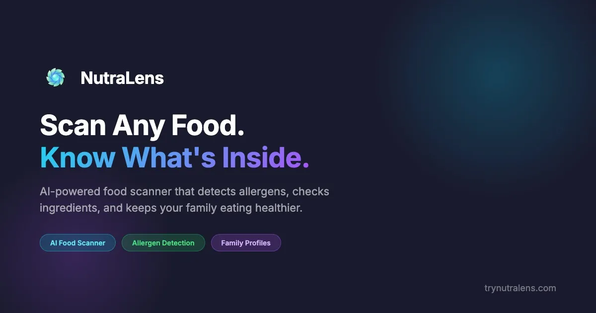 NutraLens product screenshot