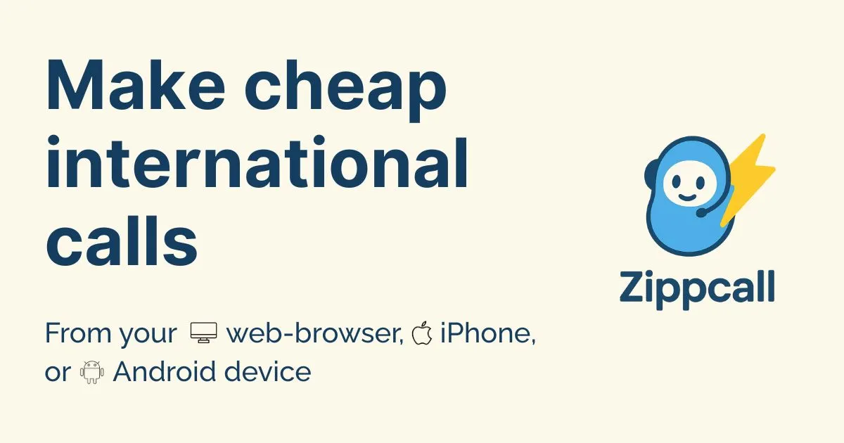 ZippCall - Cheap International Calls product screenshot