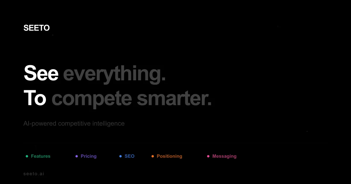 Seeto product screenshot