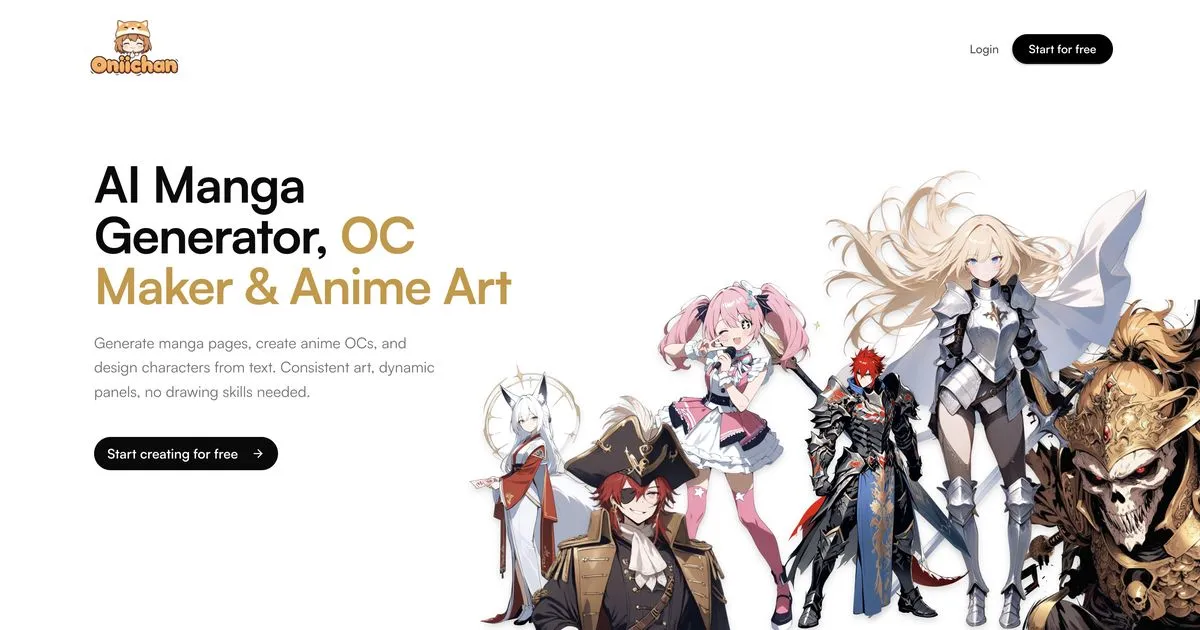 Oniichan product screenshot