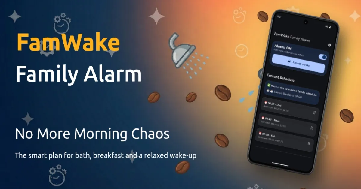 FamWake product screenshot