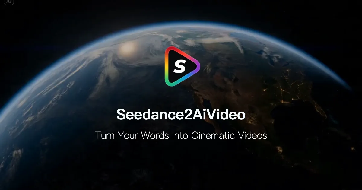Seedance2AIVideo product screenshot