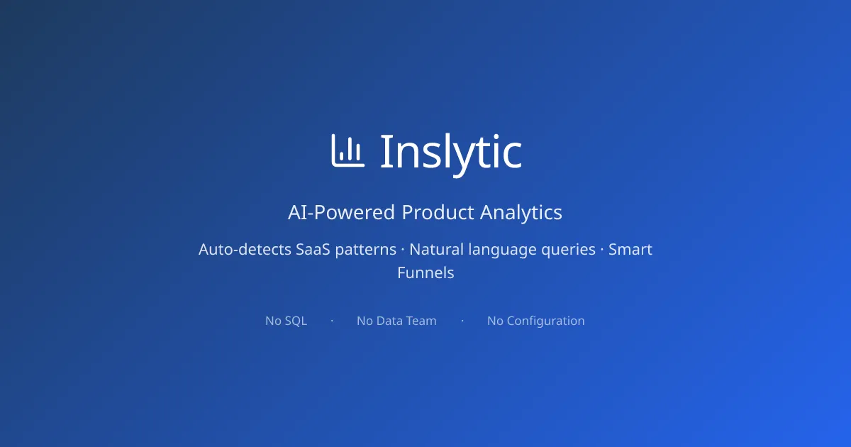 Inslytic product screenshot