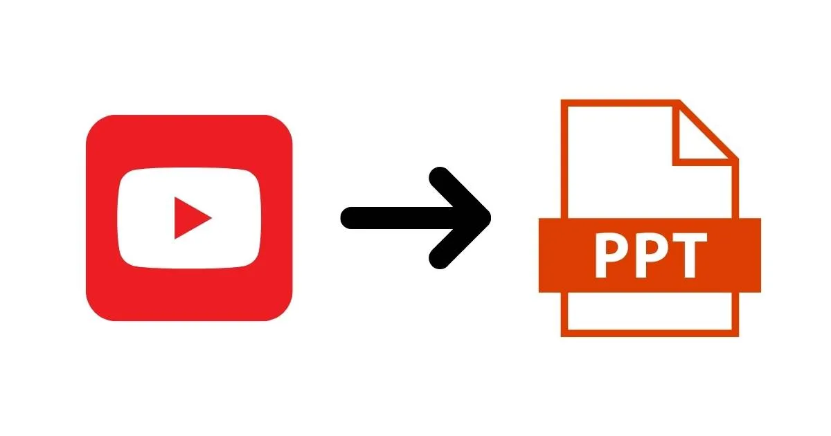 YouTube to PPT Converter product screenshot