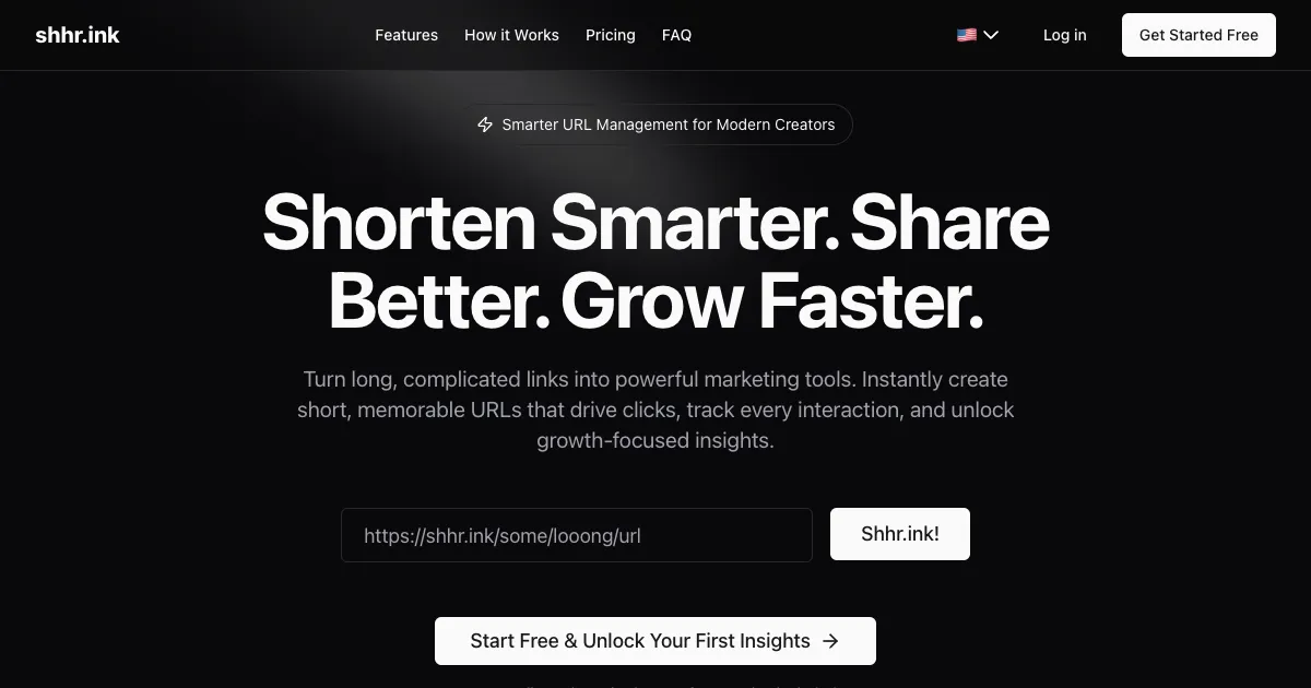 shhr.ink product screenshot