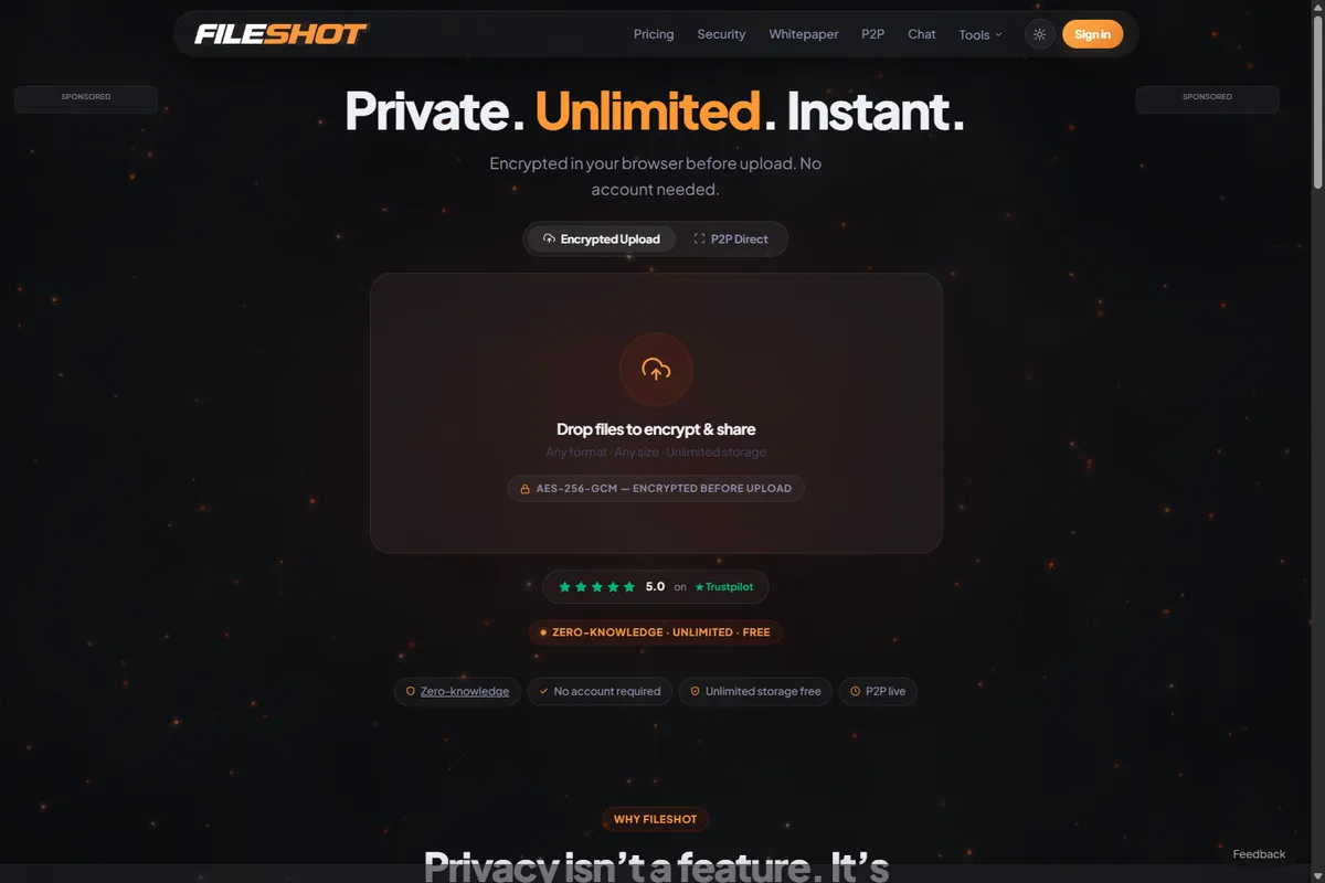 FileShot product screenshot