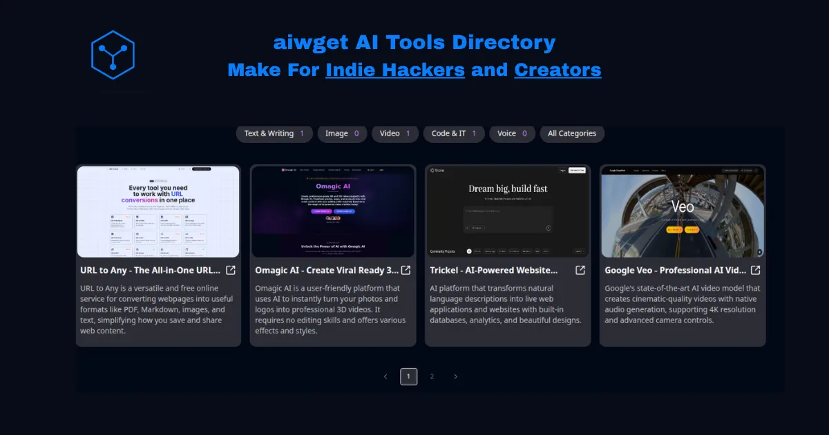 aiwget Directory product screenshot