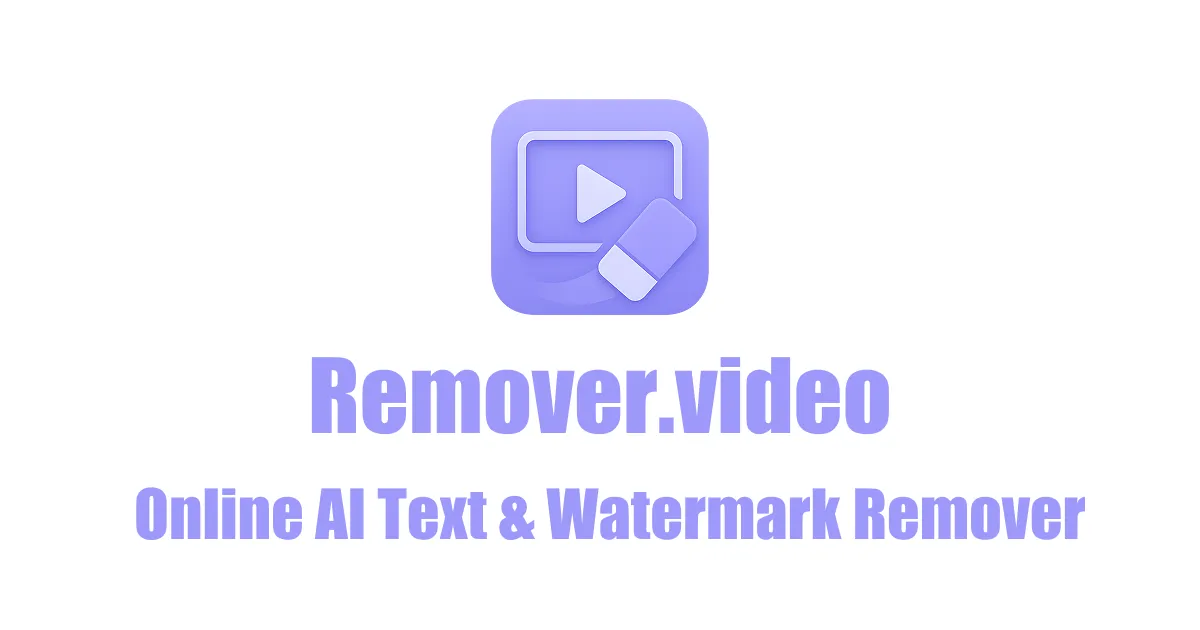 Remover.video product screenshot