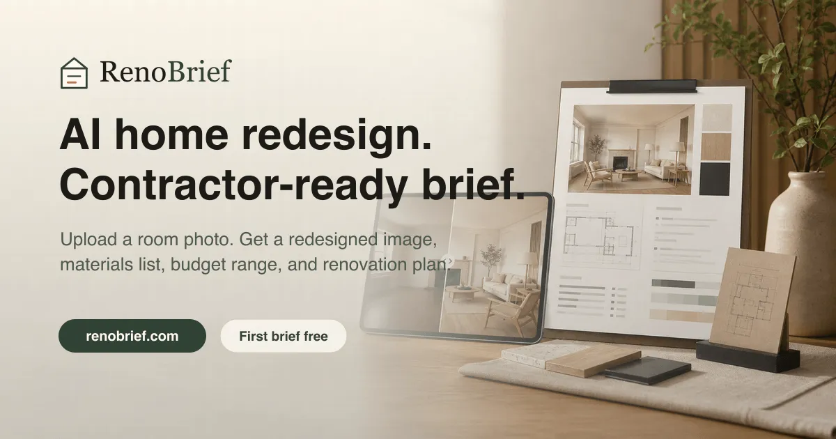 RenoBrief AI product screenshot